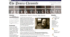 Desktop Screenshot of peoriachronicle.com