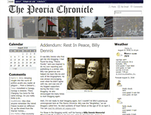 Tablet Screenshot of peoriachronicle.com